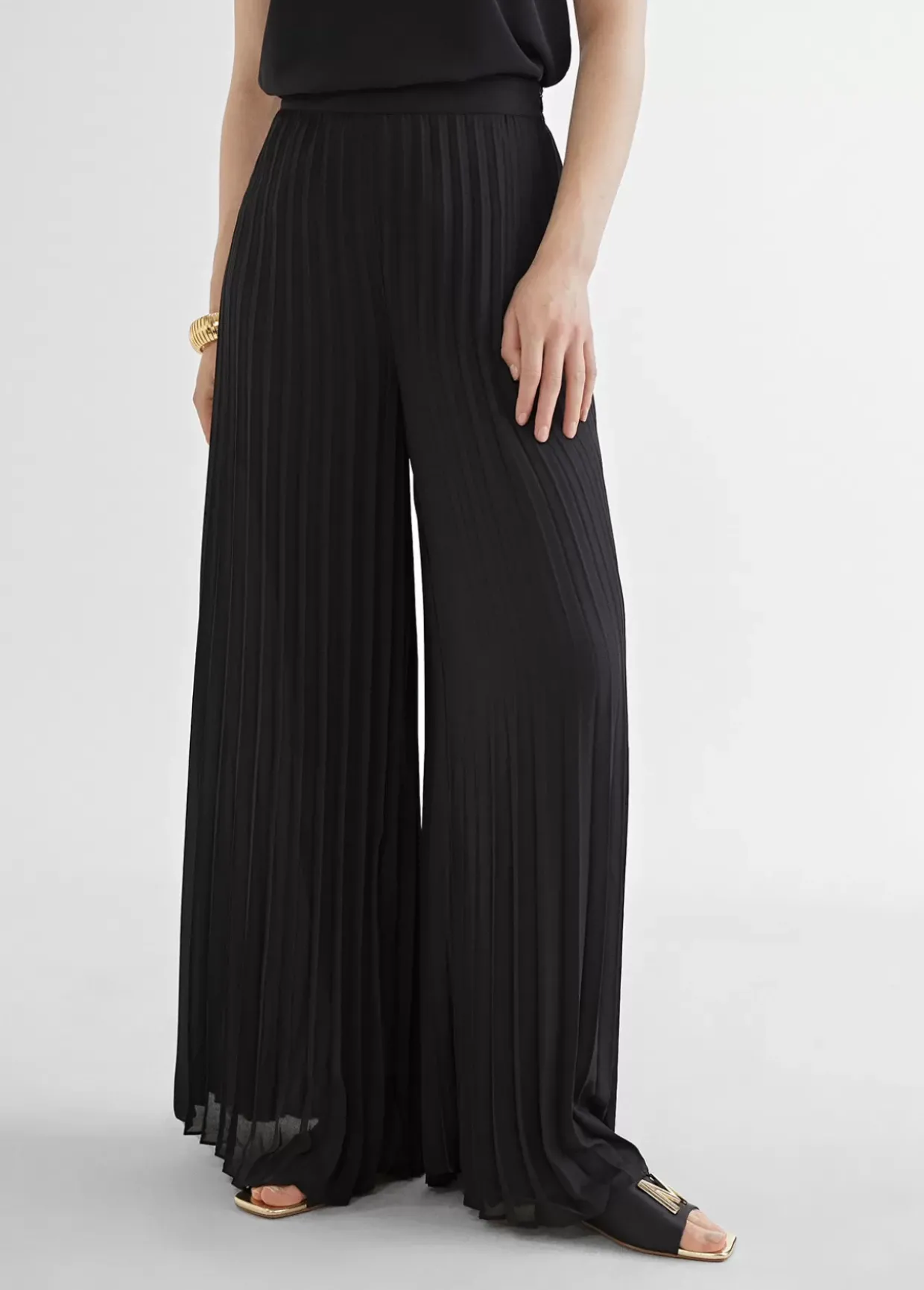 Pantalón plisado
