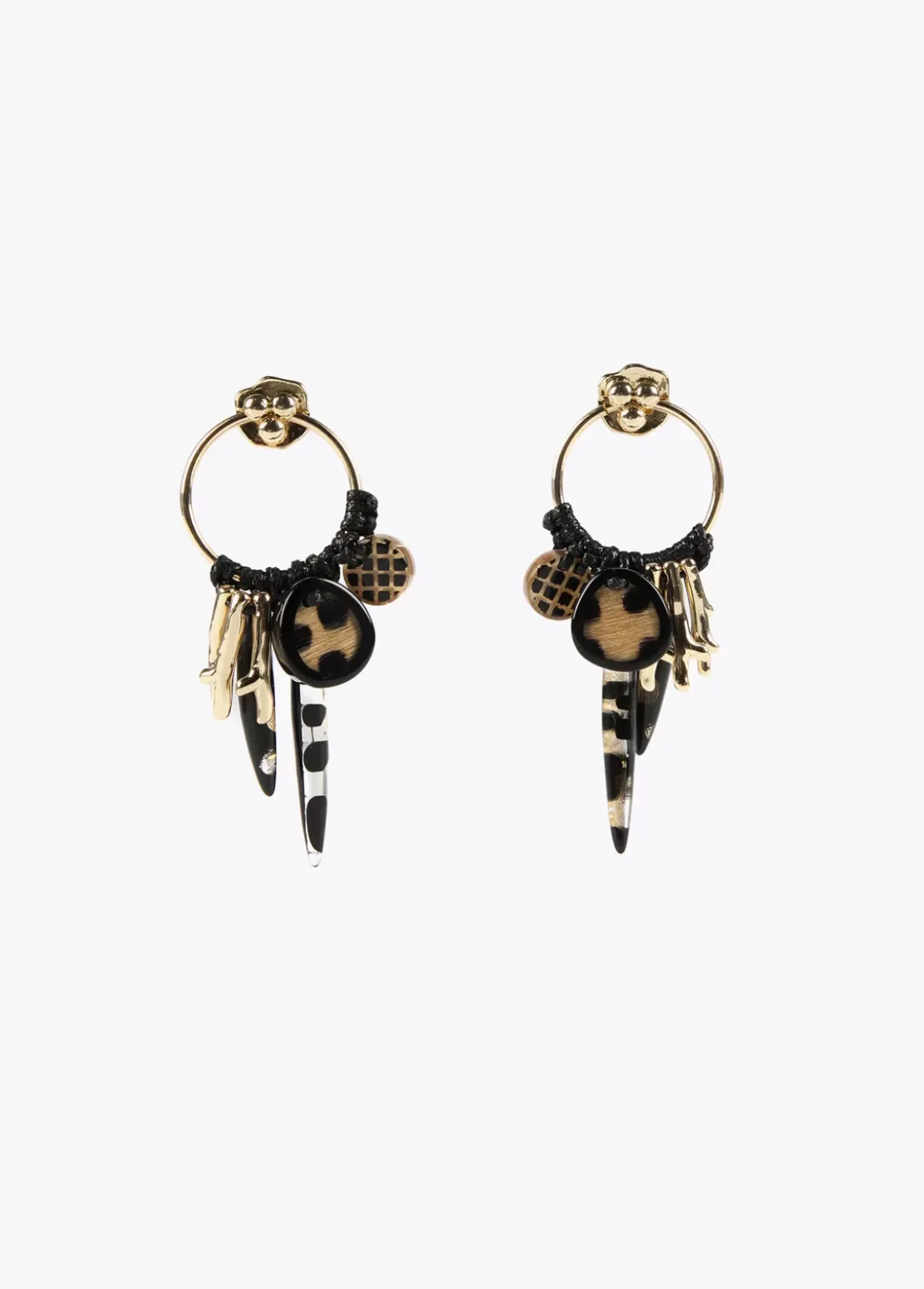 Pendientes de aro estilo africanos