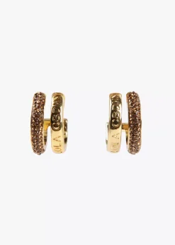 Pendientes doble aro