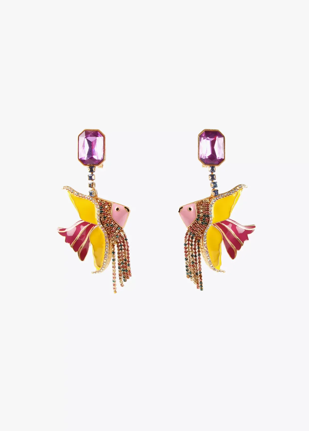 Pendientes pez de colores