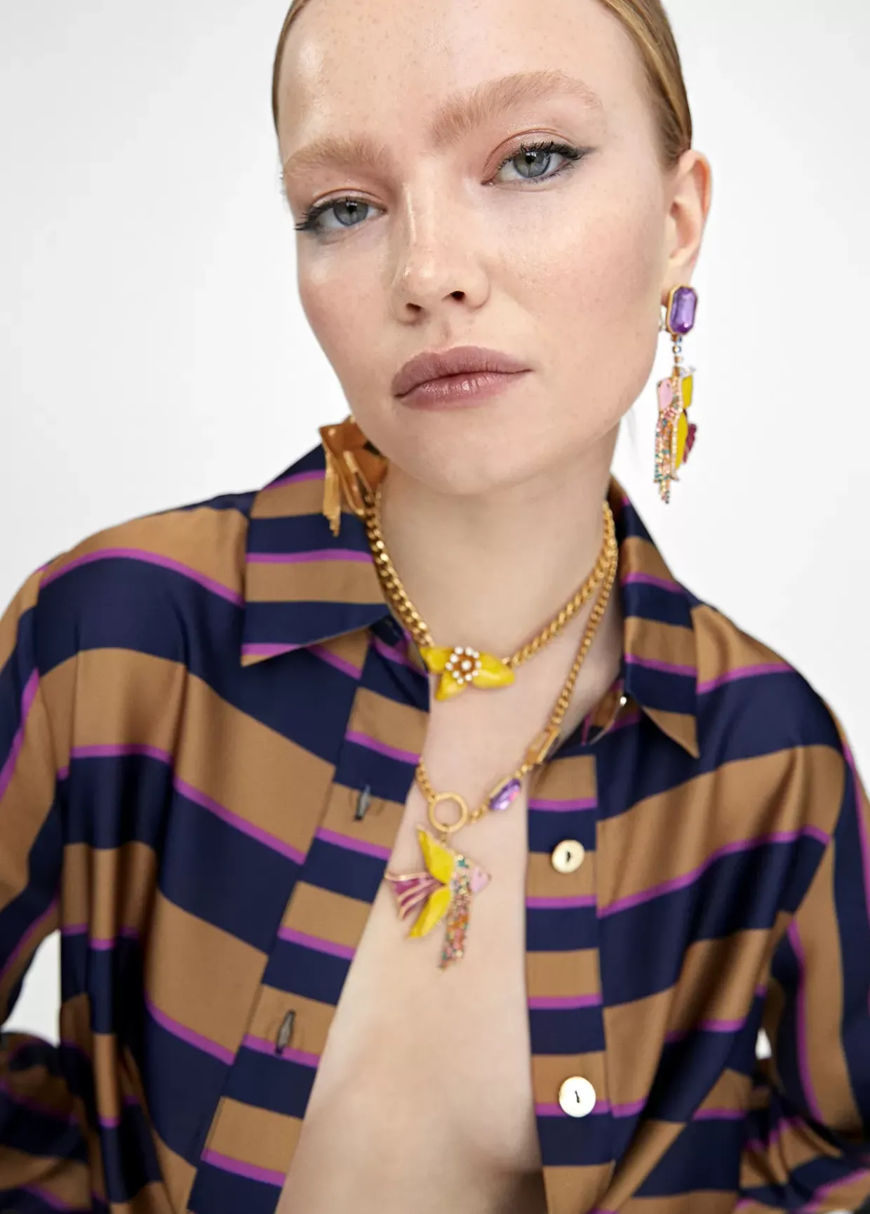 Pendientes pez de colores
