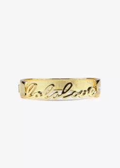 Pulsera dorada Lola love