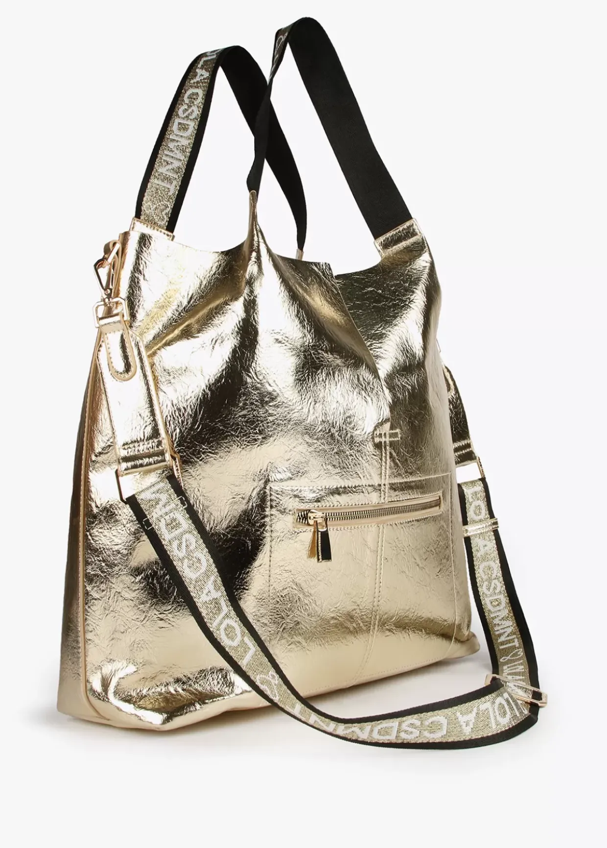Shopper metalizado