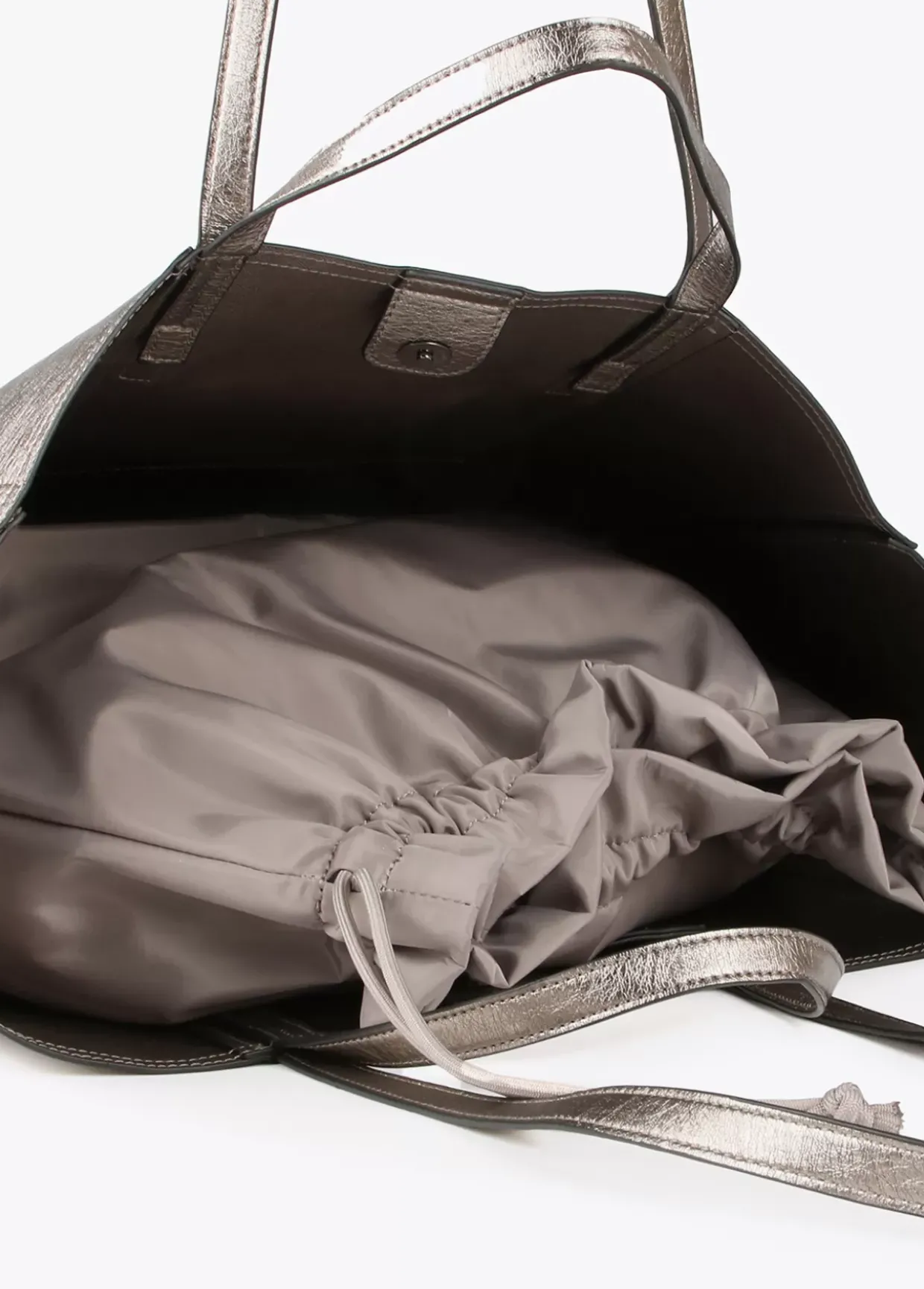 Shopper metalizado