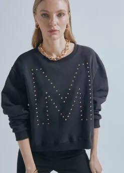 Sudadera M detalle strass | Ropa | Lola Casademunt