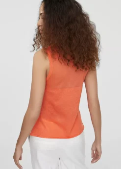 Top punto color liso