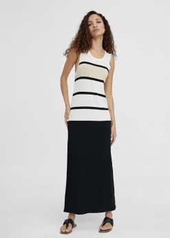 Vestido largo de punto