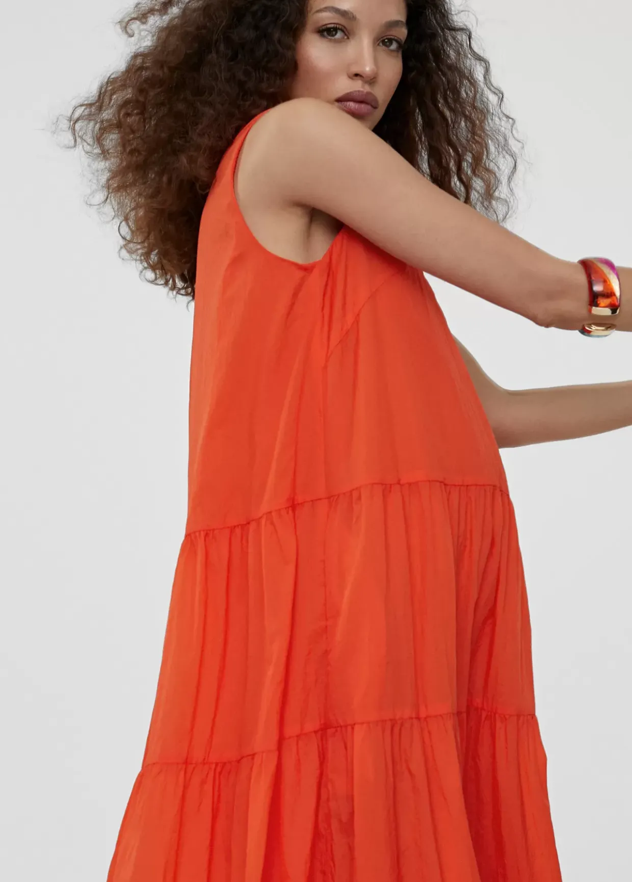 Vestido largo fluido