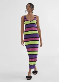 Vestido largo rayas