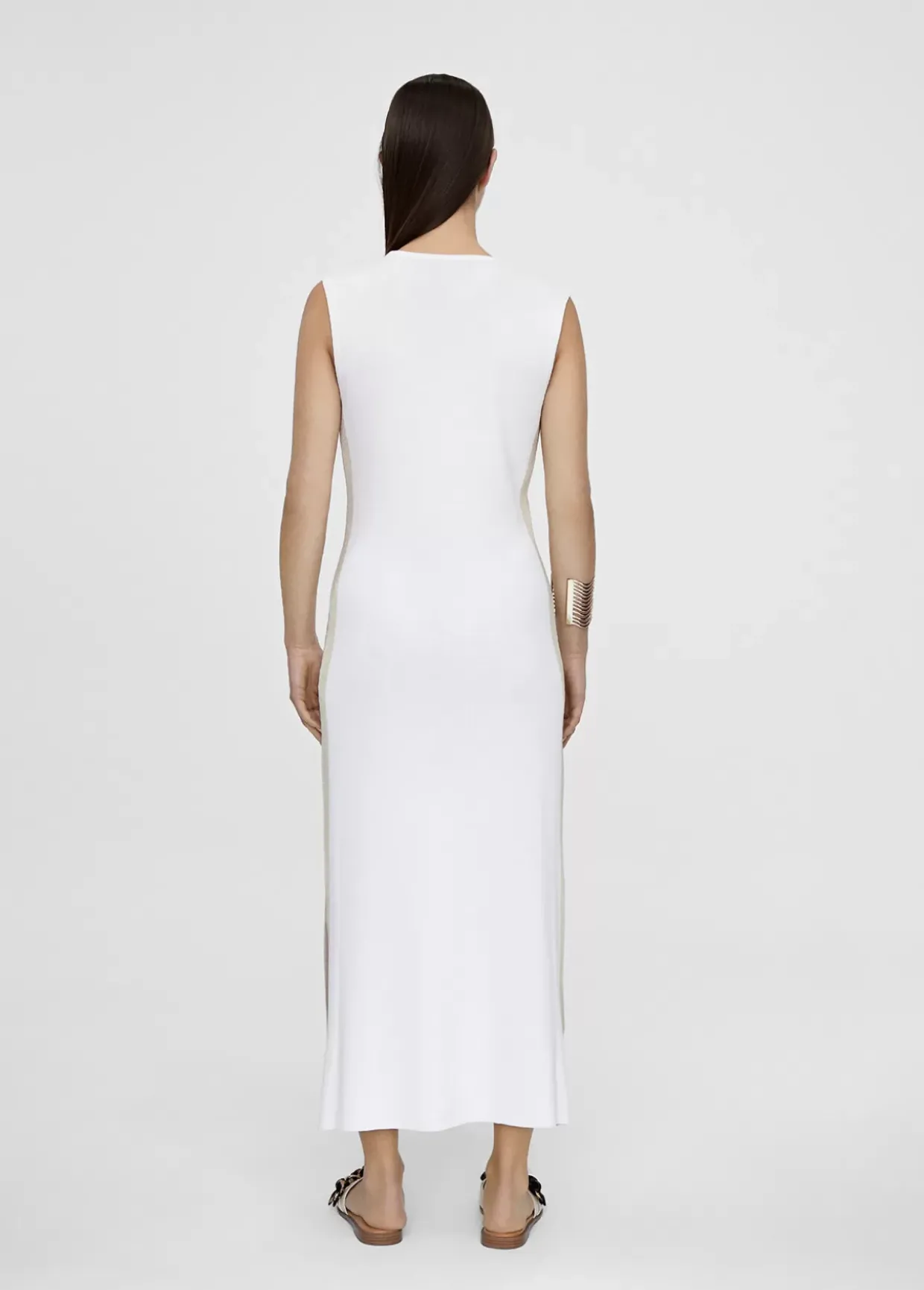 Vestido midi de punto