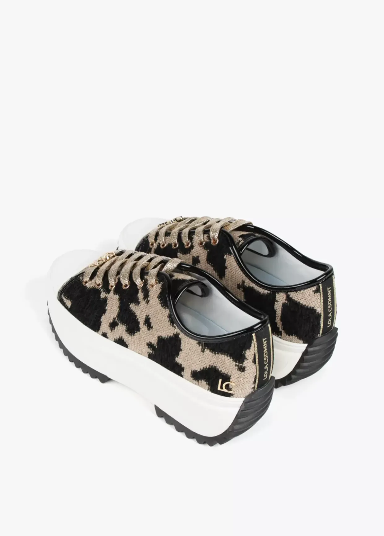 Zapatillas deportivas tejido animal