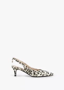 Zapato estampado animal