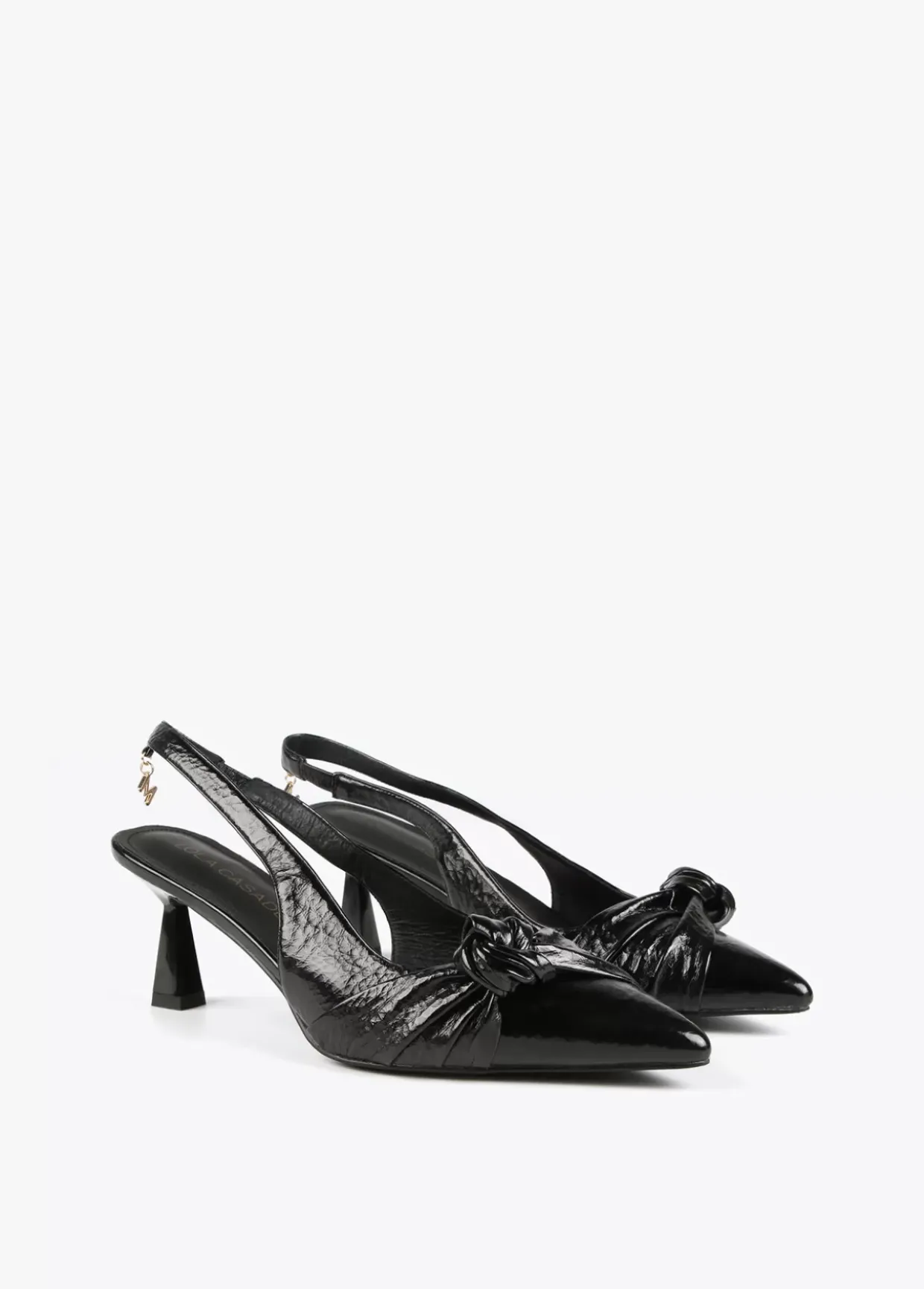 Zapato stiletto destalonado